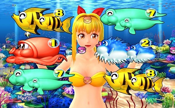 PA海物語3R3 海モード中の演出 予告・リーチ演出