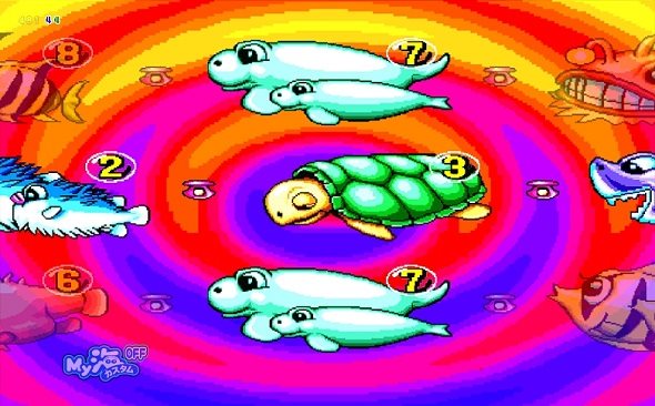 PA海物語3R3 初代モード中の演出 予告・リーチ演出