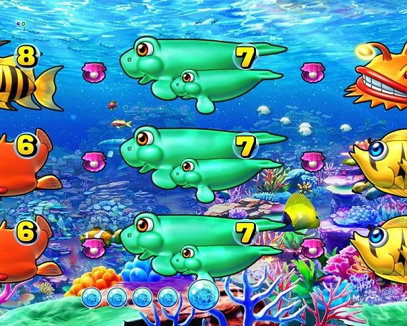 PAスーパー海物語IN沖縄6 Withえなこ 大当り中の演出 大当りの種類