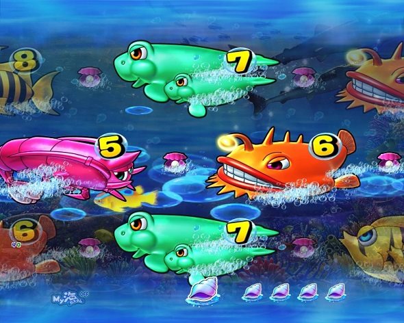 P海物語 極JAPAN 海モード中の演出 予告・リーチ演出