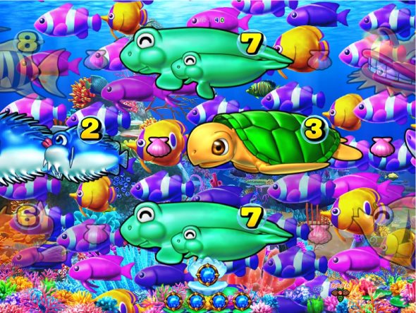 PAスーパー海物語IN地中海2 海モード中の演出 予告演出