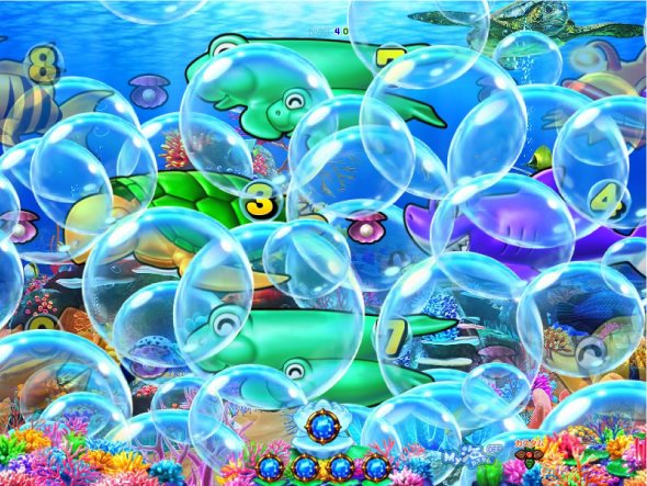 PAスーパー海物語IN地中海2 海モード中の演出 予告演出