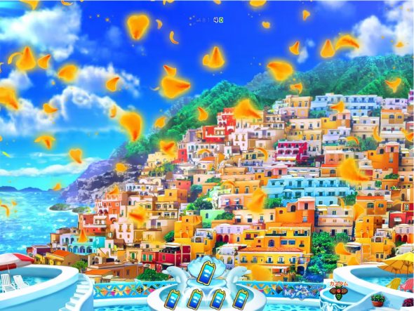 PAスーパー海物語IN地中海2 地中海モード中の演出 予告演出