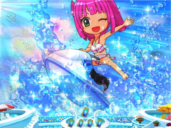 PAスーパー海物語IN地中海2 地中海モード中の演出 予告演出