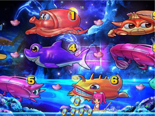 PAスーパー海物語IN地中海2 ミラージュモード中の演出 予告演出