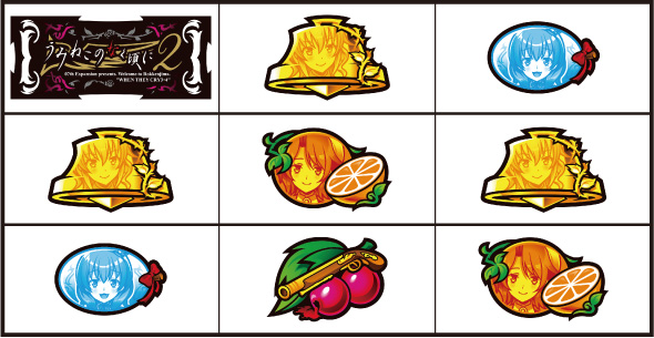 Lパチスロうみねこのなく頃に2 打ち方 通常時の打ち方(中押し/白7狙い)