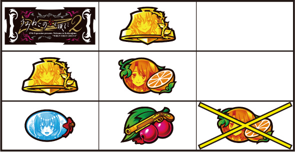 Lパチスロうみねこのなく頃に2 打ち方 通常時の打ち方(中押し/白7狙い)