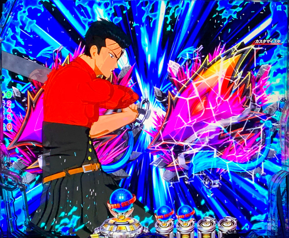 eワンパンマン2~正義執行 予告演出 リーチ前予告