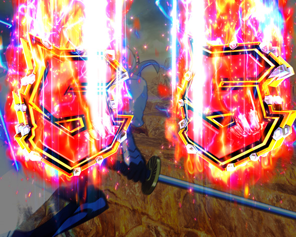 eワンパンマン2~正義執行 HERO RUSH中の演出 予告演出