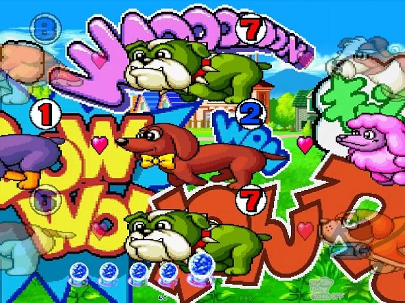 PAわんわんパラダイスCELEBRATION 初代モード中の演出 予告演出
