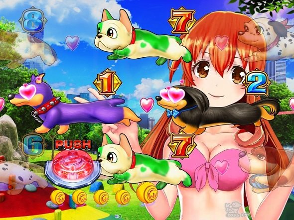 PAわんわんパラダイスCELEBRATION ドッグランモード中の演出 予告演出