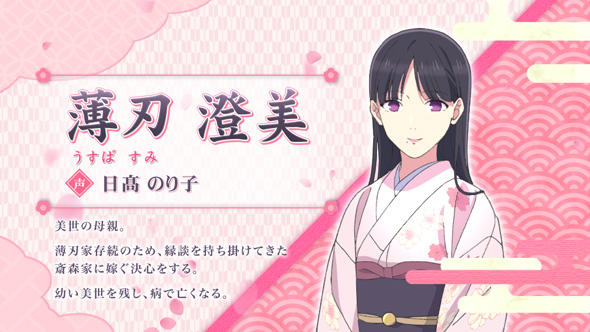 わたしの幸せな結婚 演出 わた婚BONUS中のキャラ紹介について