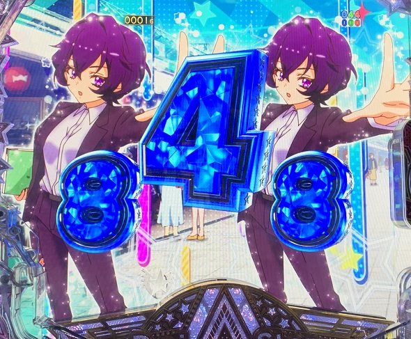 eワールドダイスター リーチ演出 ノーマルリーチ