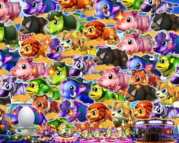 PA野生の王国6 注目演出 4大演出