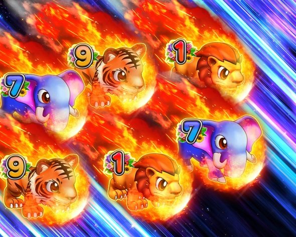 PA野生の王国6 注目演出 4大演出