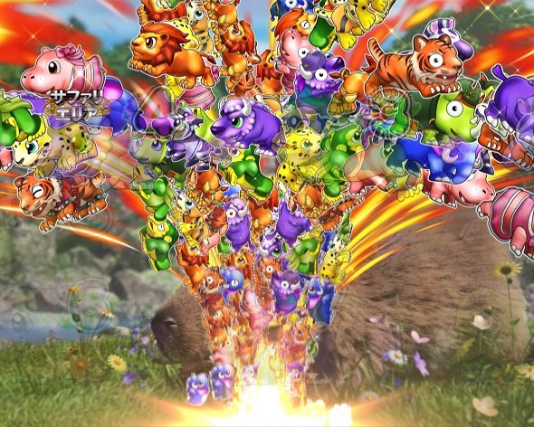 PA野生の王国6 モード共通の演出 予告演出