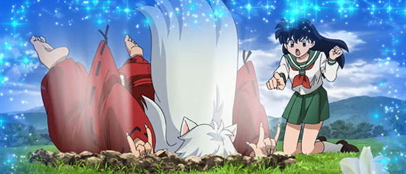 L 犬夜叉2 演出 AT終了画面について