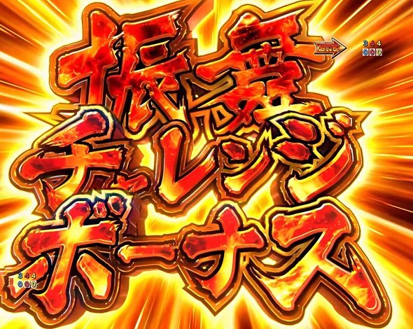 ｅ吉宗 極乗３０００ver. 大当り中の演出 通常時の大当り演出