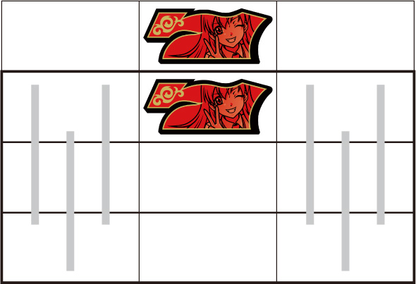 L 絶対衝激～PLATONIC HEART～ 打ち方 通常時の打ち方(中押し/赤7狙い)